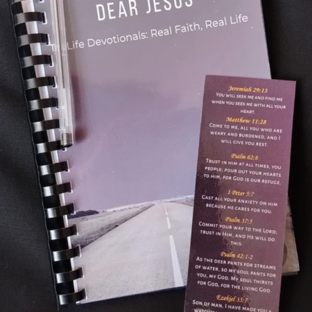 Devotional + Pen + Bookmarker Combo